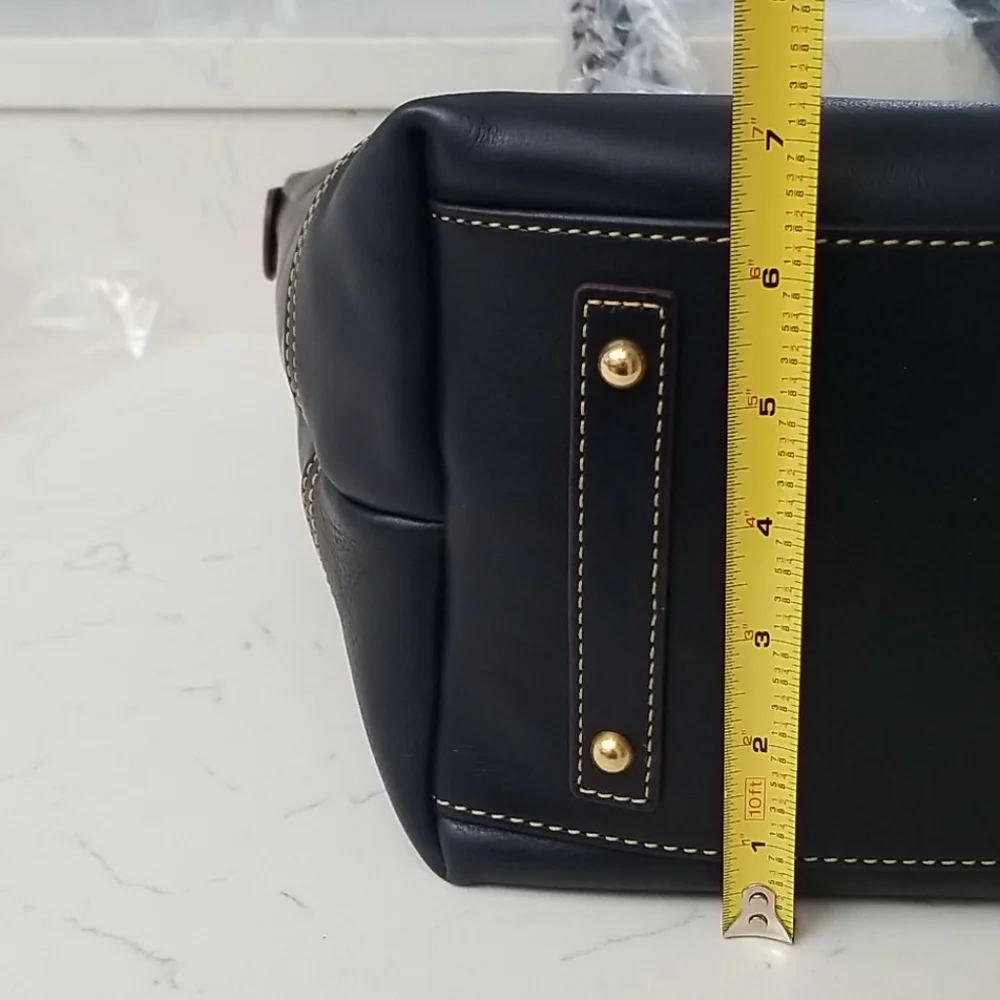 Dooney & Bourke Navy blue Leather Tote - Picture 10 of 12